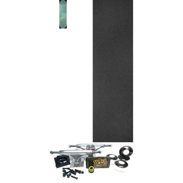 Chocolate Skateboards Kenny Anderson Free Planet Earth Skateboard Deck - 8.5" x 31.62" - Complete Skateboard Bundle